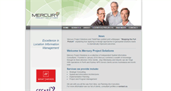 Desktop Screenshot of mercuryps.com.au