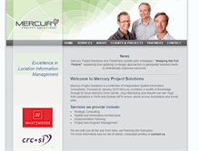 Tablet Screenshot of mercuryps.com.au